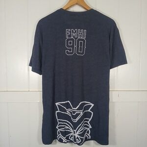 Farmers Market Hawaii T-Shirt Mens XXL Navy Slim FMHI Team Hawaii Graphic Tee